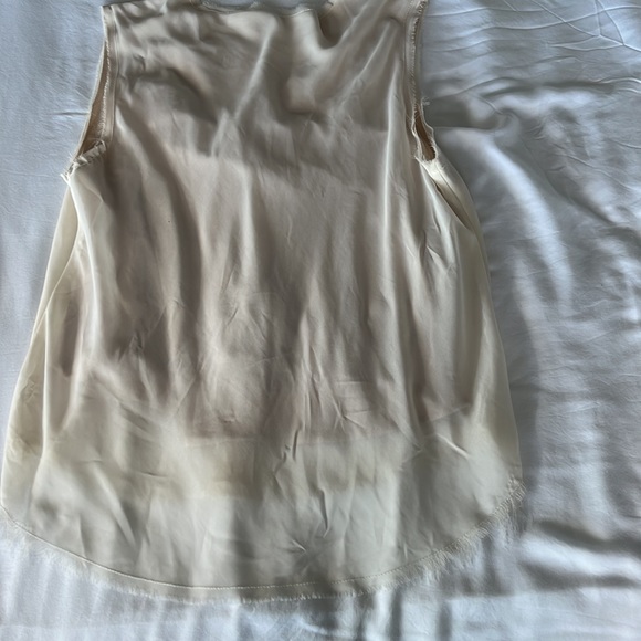 Rachel Roy flowy tank with frayed finish size M - Picture 4 of 4